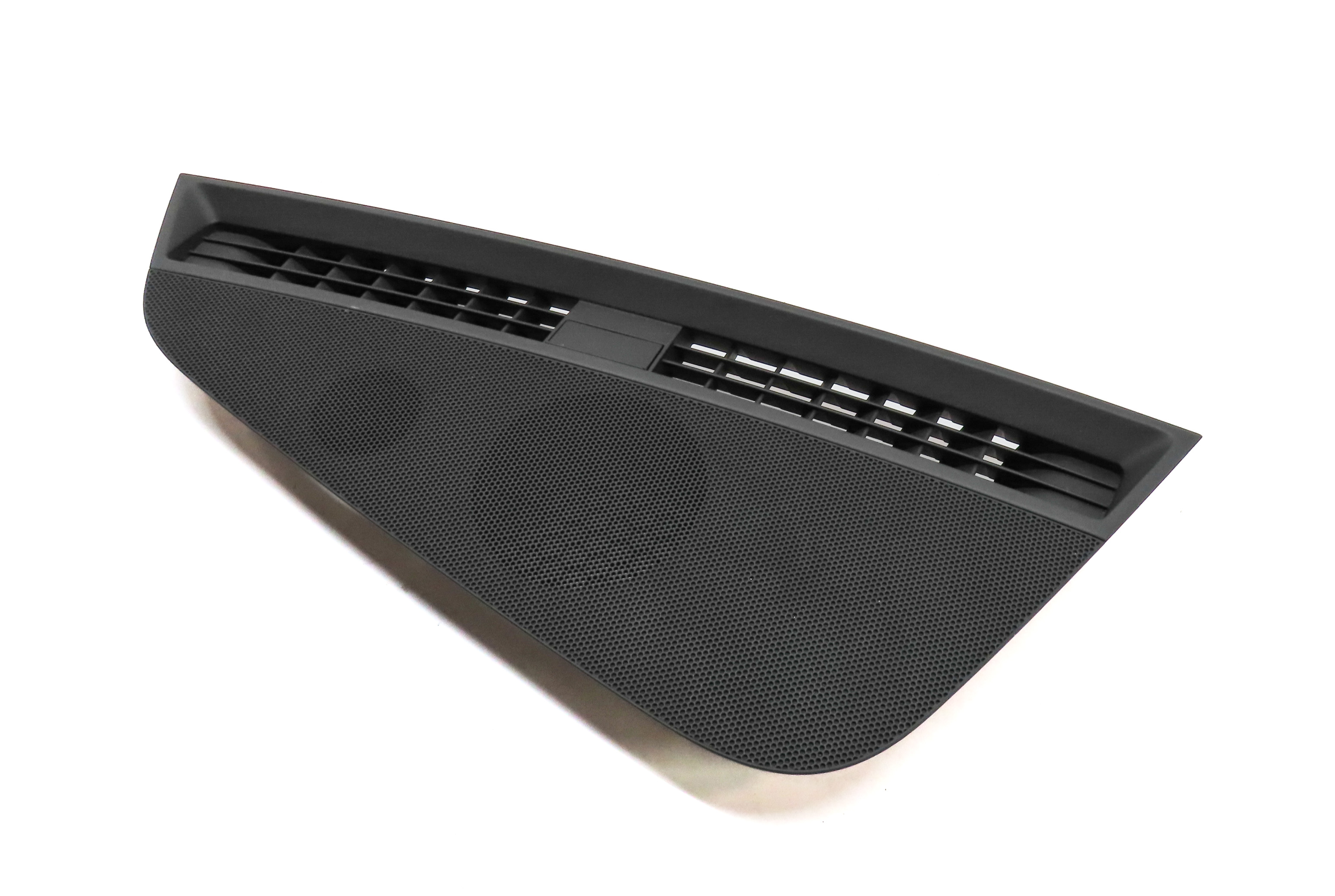 2019 AUDI S5 (B9) FRONT DASH SPEAKER COVER GRILLE VENT TRIM (BLACK) — exact item pictured